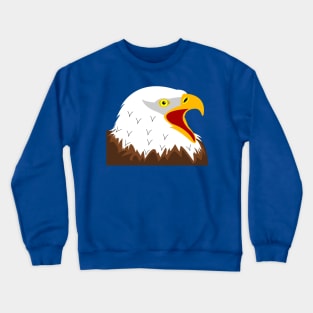 Bald eagle vector image Crewneck Sweatshirt